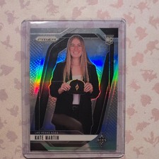 2024 Panini Prizm WNBA Kate Martin Silver Rookie Variation Las Vegas Aces #148