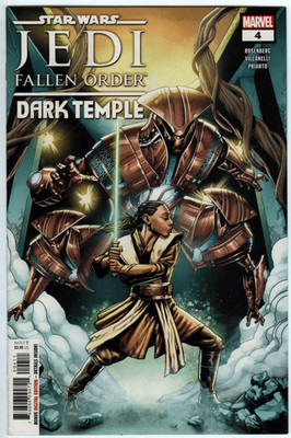 Star Wars Jedi Fallen Order Dark Temple 4 From 2019 By Marvel Comics