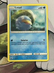 Lotad Pokemon Card