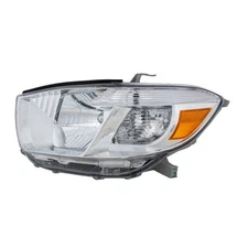 For Toyota Highlander 2008-2010 Headlight Driver Side | Halogen Lens and Housing
