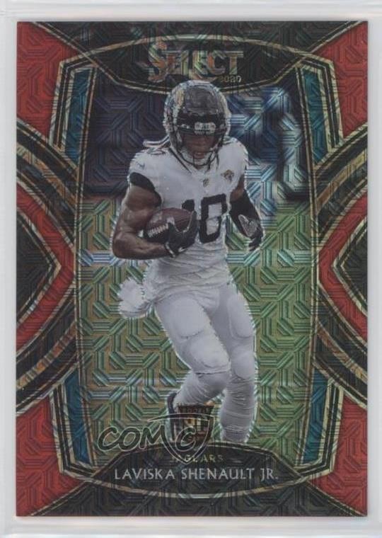 2020 Select Club Level Red Mojo Prizm 20/49 Laviska Shenault Jr Rookie RC 7m3