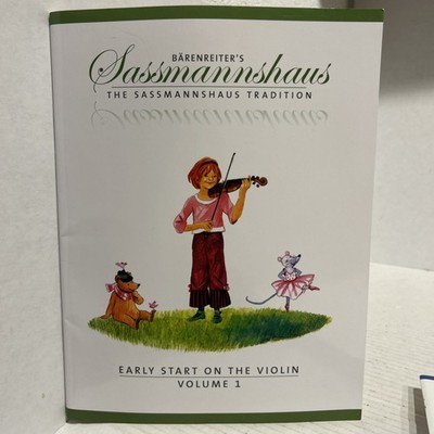 Early Start on the Violin Volume 1 Kurt Sassmannsh Music Learning Book
