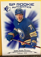 John-Jason Peterka 2021-2022 SP - Rookie Authentics Blue #121 (RC) Rookie