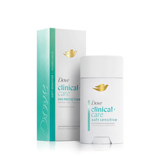 Dove Clinical Care Soft Sensitive Antiperspirant Deodorant Stick 2.6oz