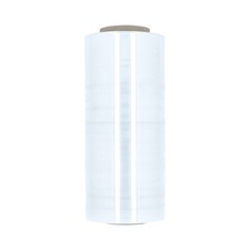 12" x 1500' Cast Hand Stretch Wrap Clear Plastic Stretch Film 1 Roll 1500Ft Roll