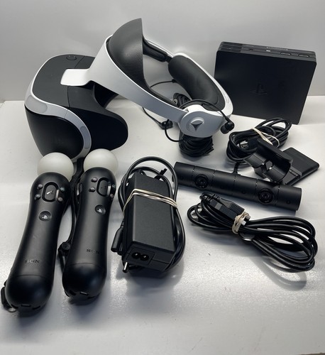 PlayStation VR Gaming Headset Bundle mit Brille, Kamera und Move Controllern