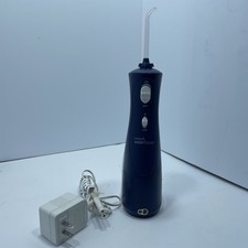 Waterpik Cordless Rechargeable Water Flosser Oral Irrigator WP-463 Blue-Used