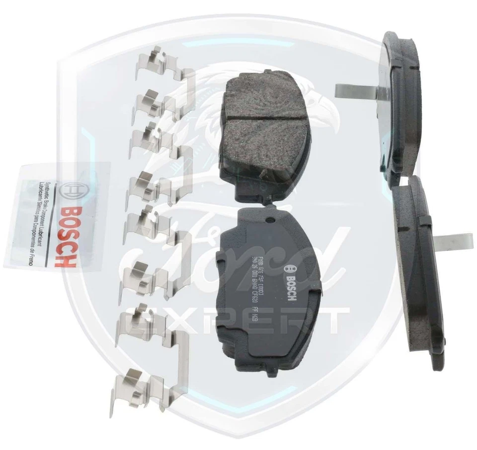 Kit de pastillas de freno delanteras de cerámica Bosch OEM para Honda S2000 2000-2009 9 años de garantía Foto 4 de 4