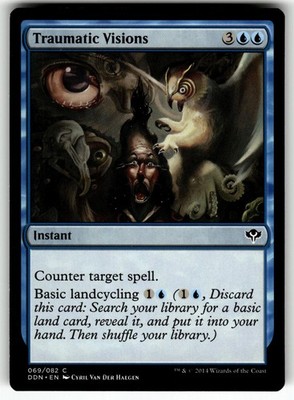 Traumatic Visions 69 Duel Decks: Speed vs. Cunning Magic: The Gathering NM