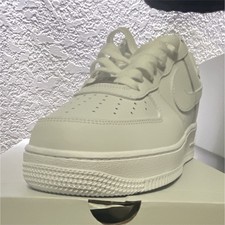 Nike Air Force 1 07 Low Top Triple White Mens...