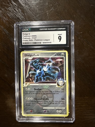Dialga G 7/127 Platinum Holo Pokemon