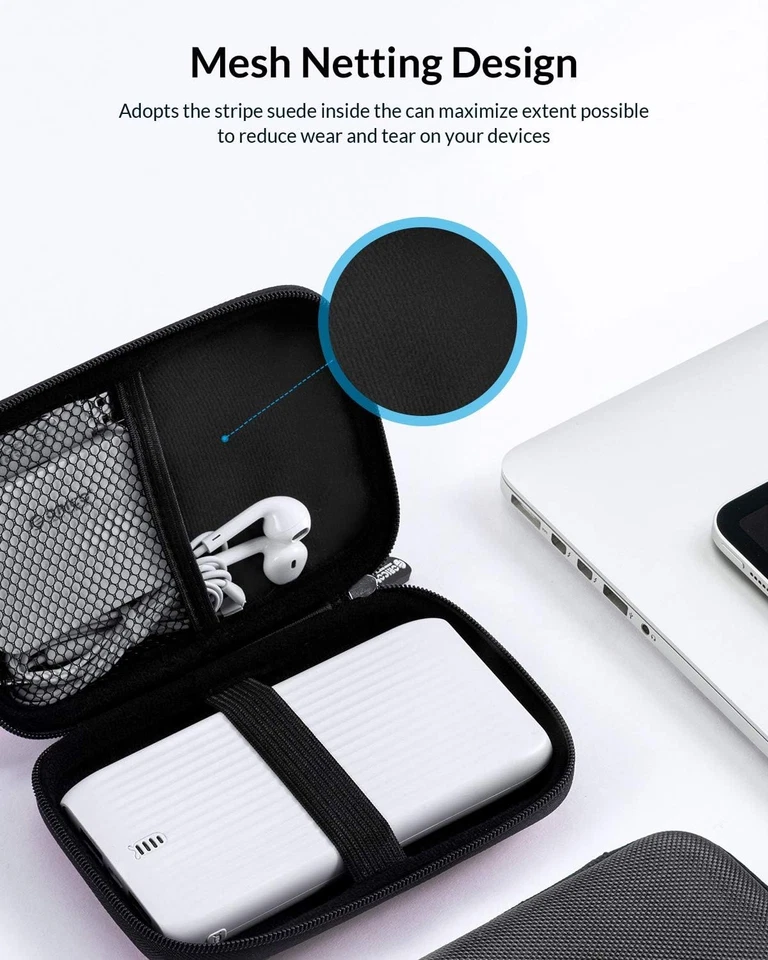 2x Estuche para Disco Duro ORICO Bolsa de Transporte de Almacenamiento de Unidad Externa de 2.5 pulgadas Impermeable Foto 4 de 4