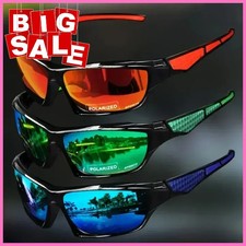 New 2025 Polarized Vertex Men AntiGlare Fishing Cycling Driving Sport Sunglasses