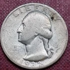 1932 S Washington Quarter 25c Circulated #98278