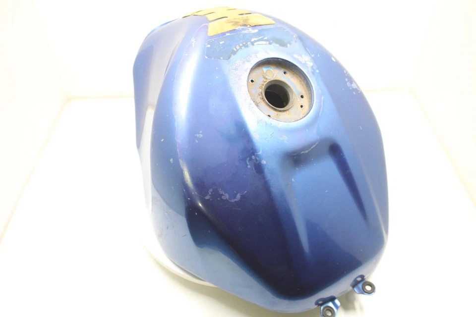 Suzuki GSXR750 2001 azul OEM tanque de gasolina pila de combustible depósito de gasolina Foto 3 de 4