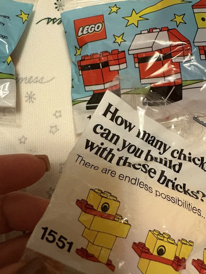 New Vintage LEGO 4 Sets /Santa 1555/Ducks  1551 - Image 4 of 4