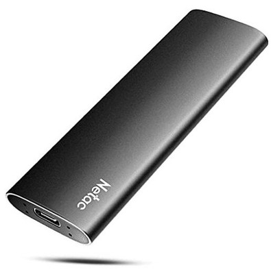  1TB Portable SSD USB 3.2 Gen 2 (10 Gbps, Type-C) External Solid State 1 TB