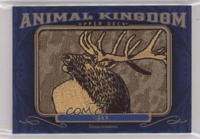 2019 Upper Deck Goodwin Champions Animal Kingdom Tier 1 Elk #AK-315 Patch n7r