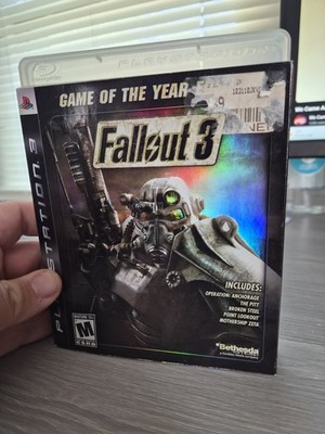 Fallout 3 GOTY Game of the Year Edition (PS3) 1st Print w/ Slipcover Tested CIB