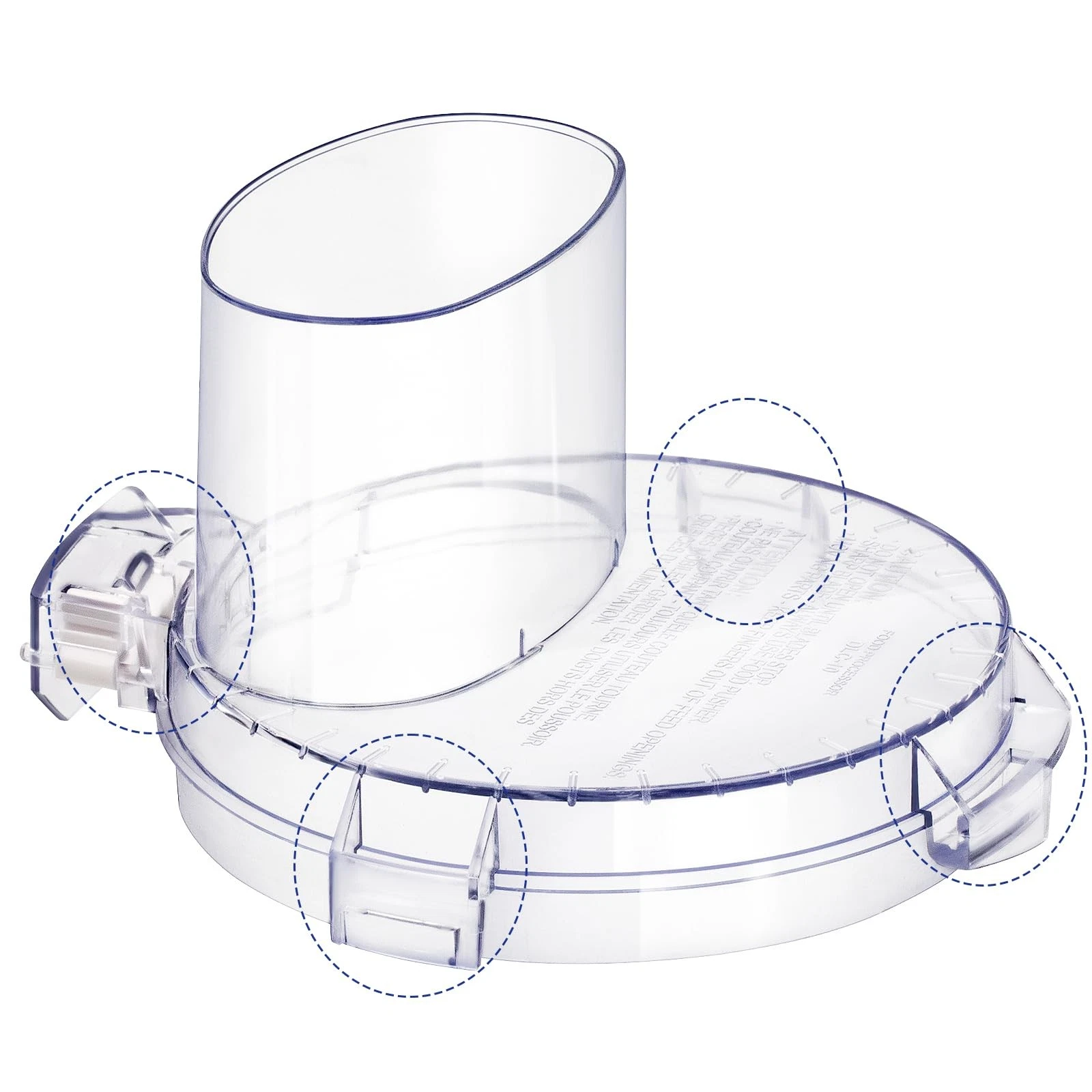 Food Processor Lid 7 Cup Replacement DLC-117BGTXT-1 FP-631AGTXT-1 DLC-10 4 Tabs
Opens in a new windo