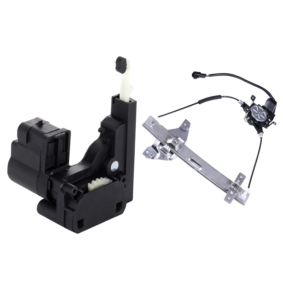 ✅Regulador de ventana y actuador de bloqueo de puerta conductor trasero para Chevrolet Impala 2000-2005 Foto 3 de 4