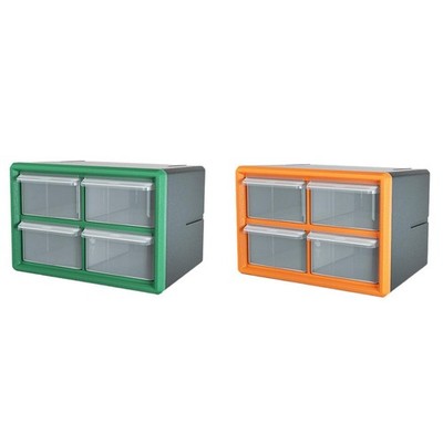 4 schubladen Hardware Lagerung Box Schrank für Schmuck Handwerk Zubehör