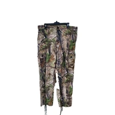 Ol Tom Technical Turkey Gear Cargo Pants Mens L Realtree Camo Waist 38 Inseam 32