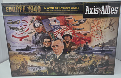 Axis & Allies: Europe 1940  New & Factory Sealed Hasbro/Avalon Hill (#JD153101)