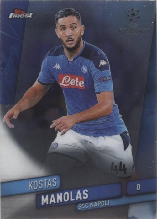 2019-20 Topps Finest UCL Kostas Manolas #12 - 1 of 1