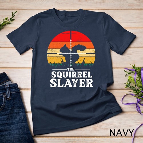 Camiseta unisex divertida para hombre ardilla caza cazador tiro ardillas cazador regalos - Imagen 8 de 15
