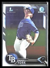 Mikey York 2016 Bowman Draft #BDC-119     Chrome