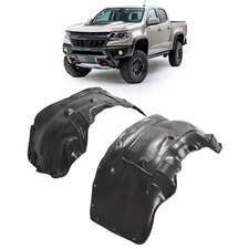 Driver & Passenger Side Fender Liner Set For Chevy Colorado GMC Canyon 2015-2022