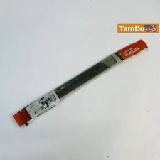 Crescent Nicholson 10" Half Round File – Double Cut Smooth Finish Metal Tool