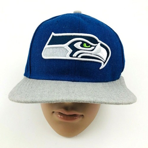 Seattle Seahawks Hat Cap Snapback Blue 