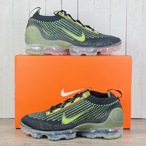 Nike Air Vapormax 2021 FK Black Chlorophyll Green DQ7640-001 Men's US Size 8-14 | eBay