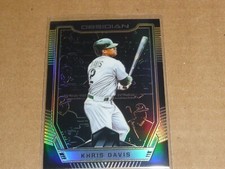 2019 Panini Obsidian KHRIS DAVIS ELECTRIC ETCH ORANGE ATHLETICS /50 T3545