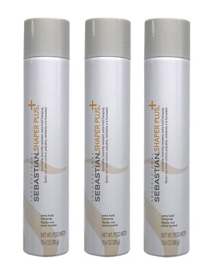 Sebastian Shaper Plus Extra Halt Haarspray 10,6 oz Packung Mit 3