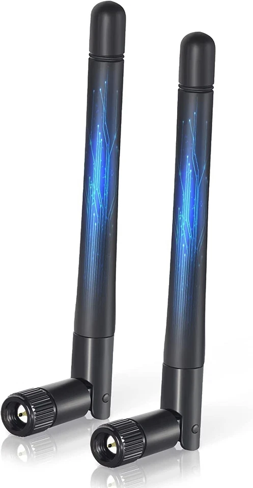 4-Pack Dual Band WiFi Antenna 3dBi SMA Male for Trailer Rear View Backup Camera - Image 4 of 4