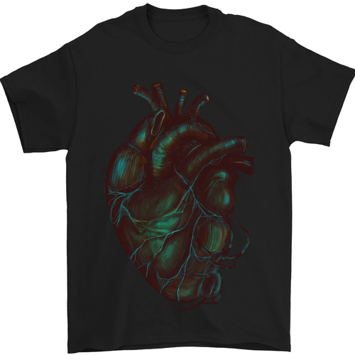 Rotten Heart Gothic Demon Satan Skull Evil Herren T-Shirt 100% Baumwolle - Bild 15 von 73