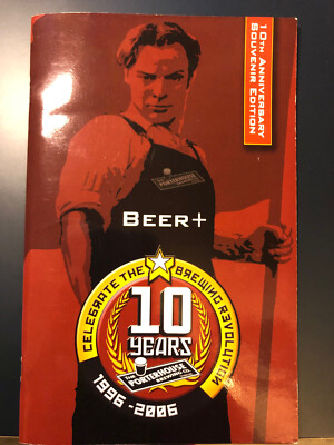 10th anniversary souvenir edition* porterhouse beer list* Dublin* Bierkarte*1996