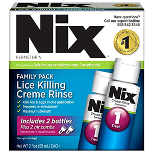 Head Lice Treatment Lice Killing Creme Rinse Kills Lice Nits