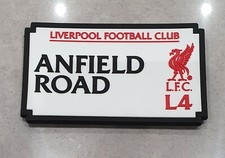 Liverpool Offizielles Verein Crest Magnet - Anfield Straße - Tolle Geschenkidee