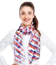 CBC Crown Women's Lightweight Silk Feeling Shooting Star Scarf 13"x60"