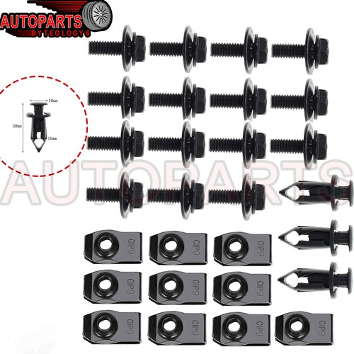Splash Shield Guard Bumper Hardware Kit Bolts Clips for 0307 Infiniti