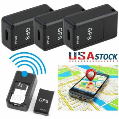GF07 Mini Magnetic GPS Tracker Real-time Car Truck Vehicle Locator GSM GPRS USA