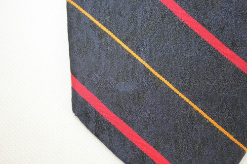 Valentino Silk Tie Diagonal Stripe Lightweight Woven 9.5 cm Width - Picture 7 of 7