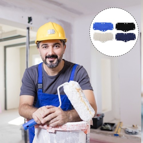 4 Pcs Sweatband Hard Hat Bands Washable Absorbing Liners for Hardhat Miss - 第 1/12 張圖片