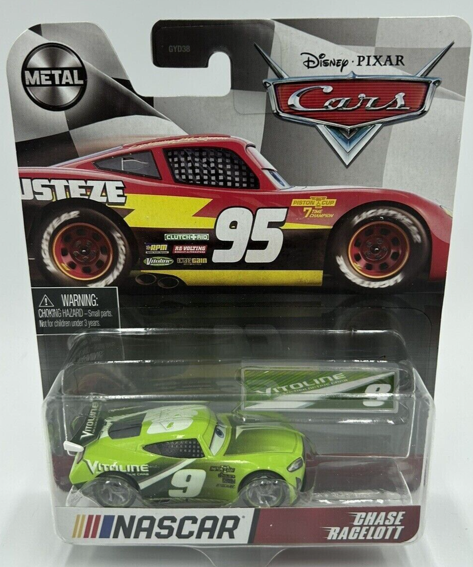 Pixar Cars Nascar CHASE RACELOTT Metal Diecast Car NEW for 2021 eBay