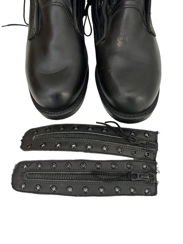 Addison Shoe Company Mens 60508 Military Hard Toe Boots Size 8.5E Black - Picture 16 of 17