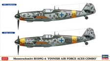 Messerschmitt, Bf-109, G-6, "Finnish Air Force Aces", 1/72, Hasegawa